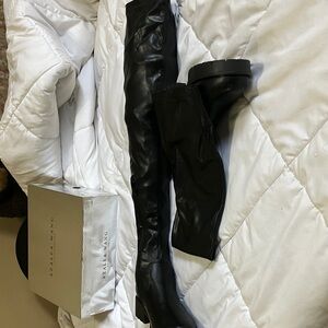 Azalea Wang Black Knee-High Boots